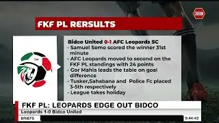 AFC Leopards edge out Bidco United