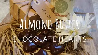 Almond Butter Chocolate Hearts