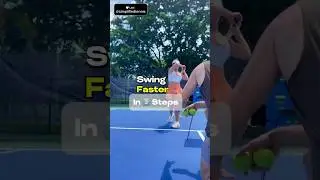 Swing faster in three steps #tennis #racketspeed