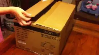 Unboxing the iPad iCade Arcade Cabinet by ION via ThinkGeek (compared to real arcade controls)