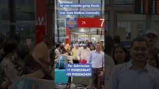 1st year students going Russia Ural state medical university MBBS study #uralmbbs #uraluniversity