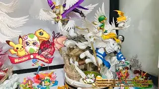 [Unbox] Takeru & Angemon family resin เรซิน | Digimon (ดิจิมอน) | GD Studio