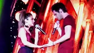 Alexander Jahnke & Maria Voskania - Halt Dich an mir fest | DSDS Tour 2017 - Stuttgart - Live