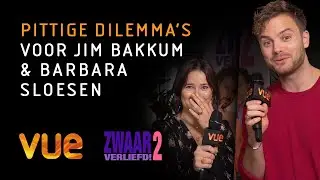 Interview met Jim Bakkum & Barbara Sloesen voor Zwaar Verliefd! 2
