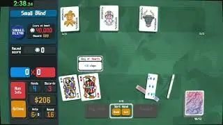Balatro Random Seed Speedrun (4m03s640ms) [Skipless, Plasma Deck, White Stake]