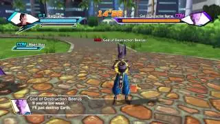 Dragon Ball Xenoverse Parallel Quest Stop Beerus destruction