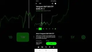 Vanguard S&P 500 ETF Robinhood Stock Market investing