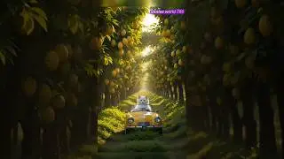 Kitten&rsquo;s Mango Business 🐱🥭 | Farm to Bakery #shorts #viral #cat