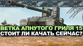 Гриль 15 стал лучше, но что там по ветке? | Tanks Blitz стрим