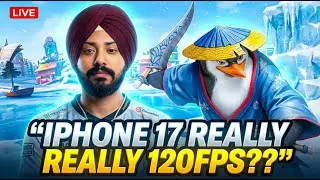 I Tried BGMI 4.1 on iPhone 17 &mdash; 120 FPS Made Me Too Powerful 😳🔥