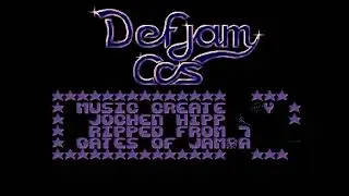 DEFJAM/CCS - Ghouls and Ghosts crack intro for Amiga (Full HD 1080p & 50fps)