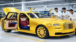 Forging a Rolls-Royce from Solid Gold: Inside the Milano Fenice Factory (Details)