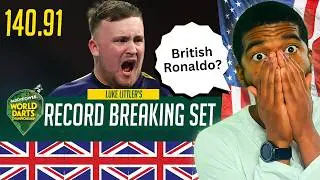 РЕКОРДНЫЙ НАБОР | Чемпионат мира по дартсу | American Reacts