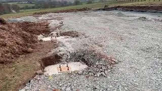 New Portal Frame Barn - Foundations