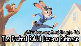 🐰 The Fastest Rabbit Learns Patience | A Heartwarming Moral Story for Kids 🐢✨