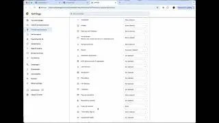 Fix Google Chrome settings to allow non secure connections to the track clocks.