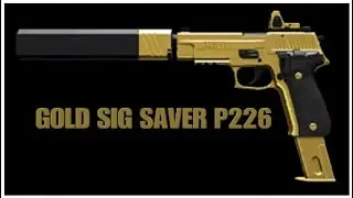WARFACE-GOLD SIG SAVER P226 STRIPE