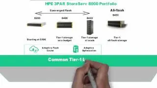 Семейство HPE 3PAR StoreServ 8000 ChalkTalk