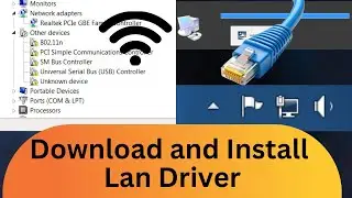 How to download and Install lan driver windows 7
