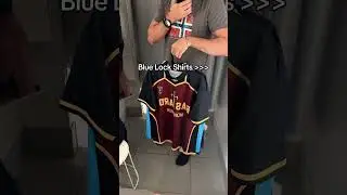 Blue Lock Jersey Shirts ⚽️ #anime #bluelock #manga #football #jersey #shirt