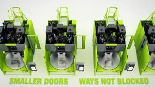3D Animation - Engel Insert 130 Injection Moulding Machine by Peschkedesign