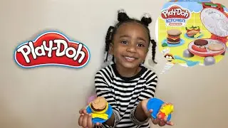 Unboxing PlayDoh kitchen set pretend play for kids | Playtime with Kaycee |