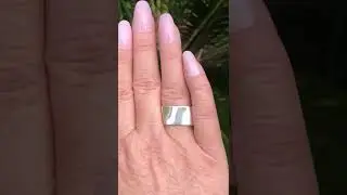 Frank Gehry Tiffany & Co. Sterling Silver Torque Ring