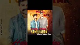 #HBD Ram Charan Anna Barthiday Video     #RC #PRABHAS fans 💥💥