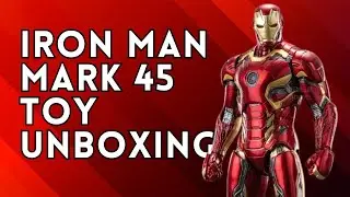 IRON MAN MARK 45 ACTION FIGURE TOY UNBOXING (FONDJOY)