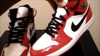 Air Jordan 1 White/Black/Red 