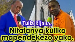 Magembe amjibu Mbarikiwa kwa kutoa tamko kali la utakavyokuwa utaratibu wa kanisa lake