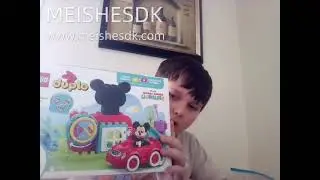 Ethan's Toys Mickey Mouse Car Wash Lego Set