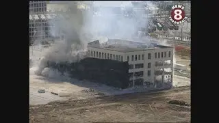 Old San Diego buildings imploded in 2000 for new San Diego Padres ballpark