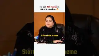 Startup India 🇮🇳 UPSC Interview 🌟 #motivation
