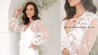 Bridal Robes In Demand #bridalrobes #Bridal #robes #wedding #bride #bridalparty #weddingday #brides