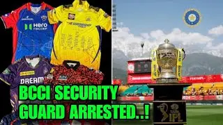 WANKHEDE STADIUM SECURITY IN-CHARGE ARRESTED FOR STEALING IPL 2025 JERSEYS WORTH ₹6.52 LAKH