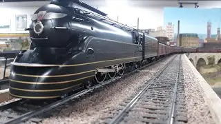 2 Rail O Scale Brass Weaver Pennsylvania Streamline K4 Pacific (Torpedo) At TCMRM