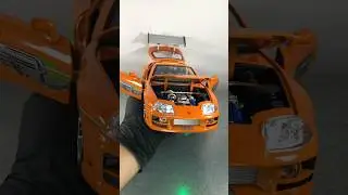 Toyota Supra from Fast and Furious 1:18 Jada Toys diecast model car
