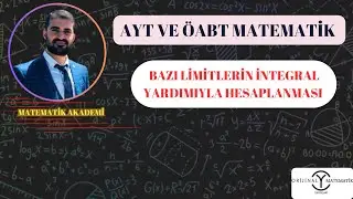 BAZI LİMİTLERİN İNTEGRAL YARDIMIYLA HESAPLANMASI / Riemann Toplamları || ORİJİNAL YAYINLARI
