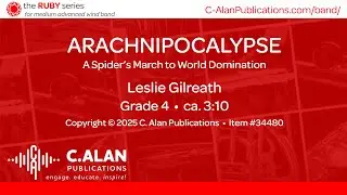Arachnipocalypse (Band Grade 4) - Leslie Gilreath