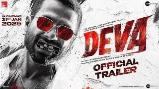 DEVAA Official Trailer| Bollywood Movie | Shaheed Kapoor| Pooja Hegde | Rossnan Andrews