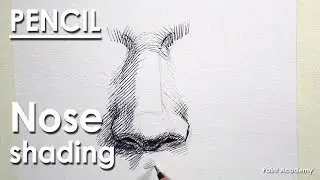 Pen and Ink Drawing : How to Shade A Nose