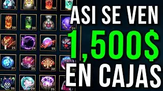 MAS DE UN AÑO COMPRANDO CAJAS para ESTE OPENING + de 1500$