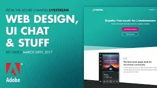 Pretzel Web Design & Stuff  - from the Adobe Livestream 03/28/17