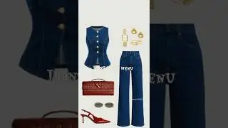 des tenues chics et glamour de tous les jours 👍 le jeans &agrave; l'honneur ❤🥰🥰🥰🔥🔥🔥🔥