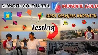 2026 Mayur Manjha 😱 VS Monofil Gold🔥Testing 2026 | kite Fighting 🪁#kites #sankranthi #virworldshorts