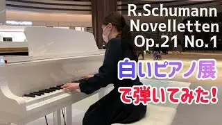 【Street Piano】R.Schumann：Novelletten op.21-1（15y.o.）
