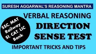 DIRECTION SENSE TEST - Verbal Reasoning | Tricks and Shortcuts | Points to remember
