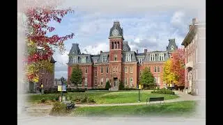 Woodburn Hall on West Virginia University's campus in the Fall