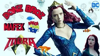 Mafex DC Comic Mera Aquaman Medicom Toy Action Figure Review